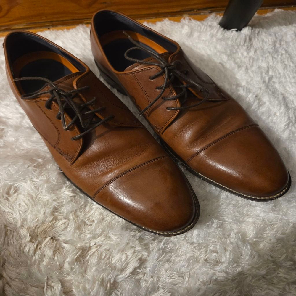 Men's Cole Haan Lenox Hill Cap Toe Oxfords Size 10 Brown